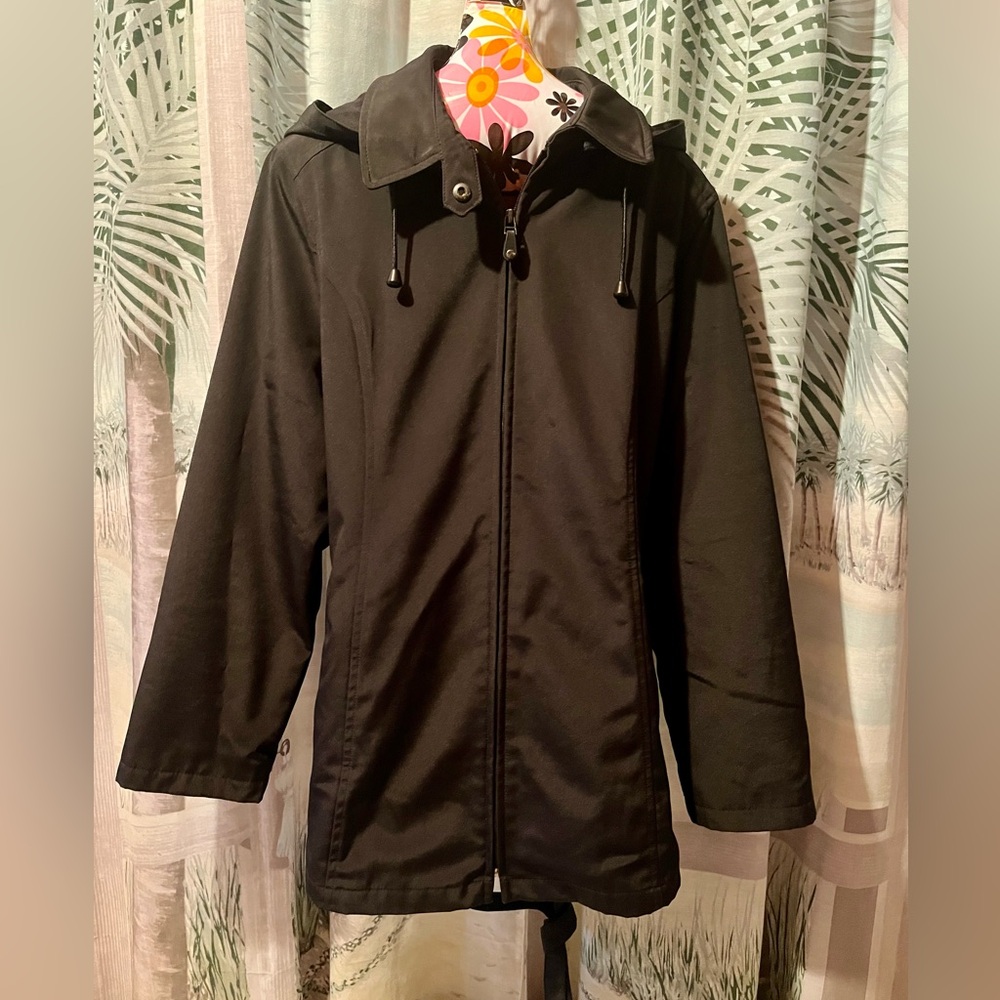 Black Rain Coat